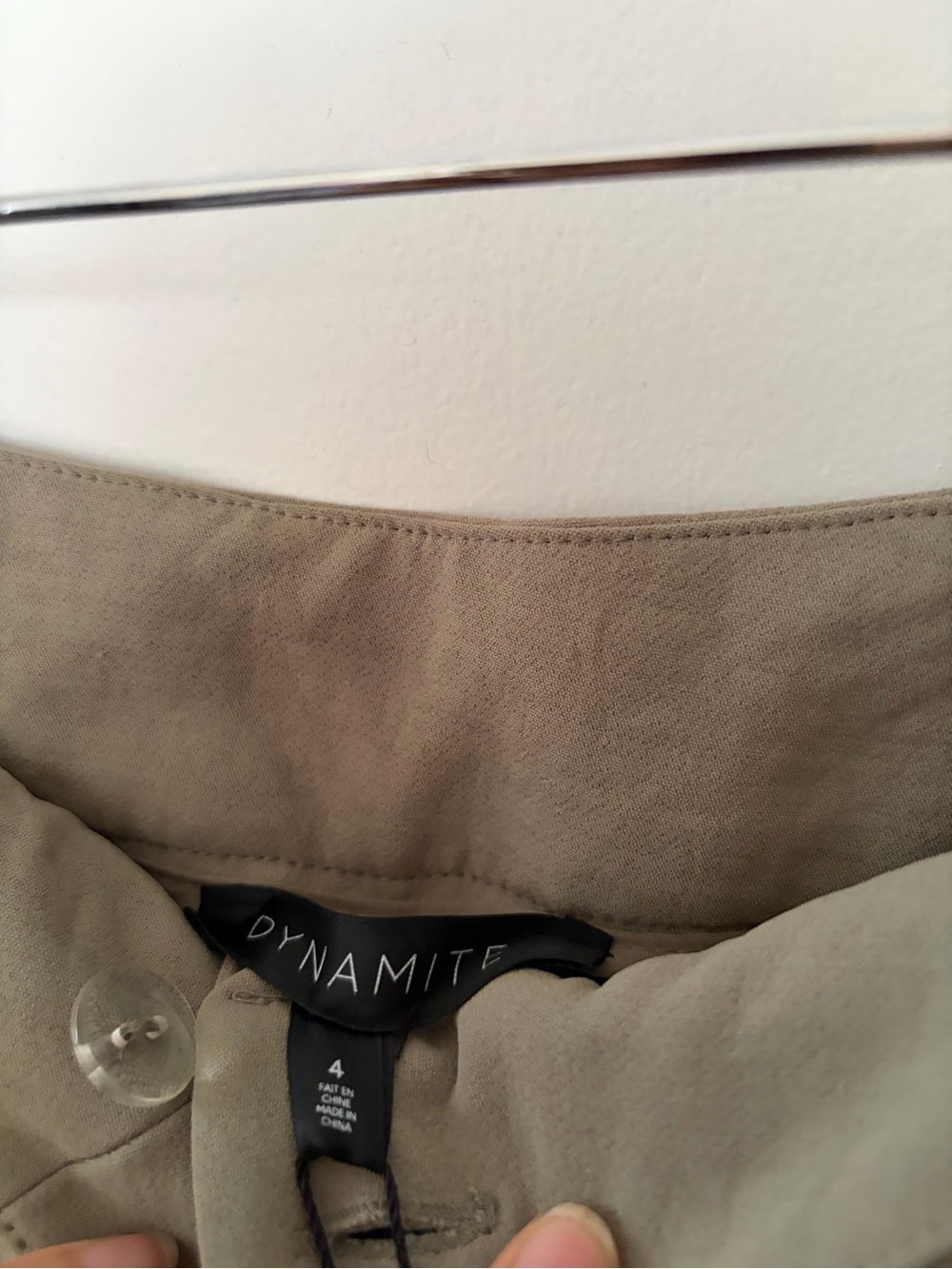NWT Dynamite Yasmin Airflow Straight Leg Pants - Size 4 - Picture 8 of 9